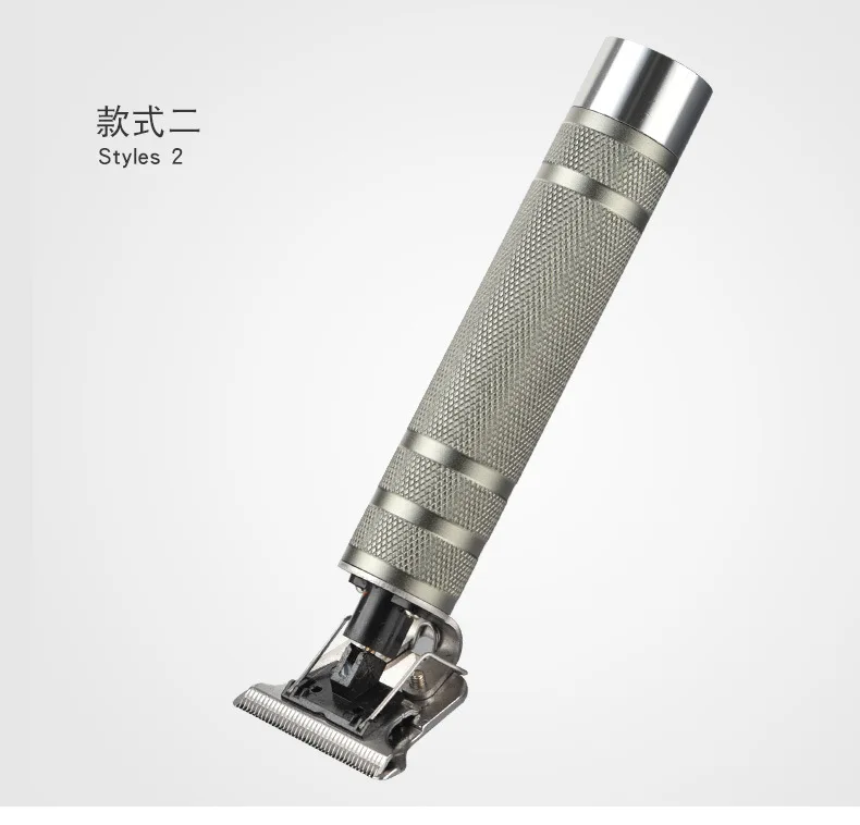 NewT9 Hair Trimmer T Shape Skeleton Heavy Hitter Cordless Men 0mm Baldheaded Clippers