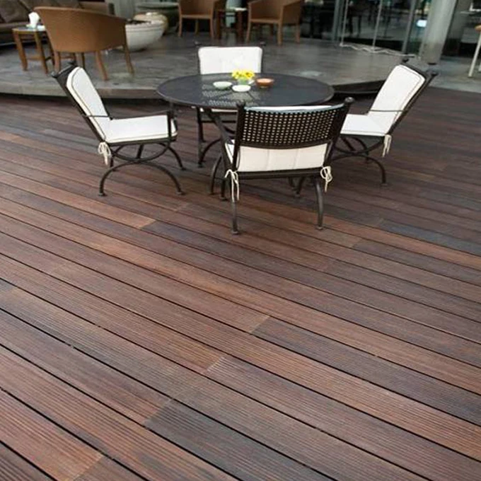 Exterior Strand Woven Bamboo Flooring Outdoor Bamboo Panel Decking