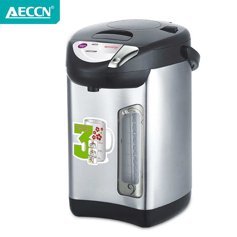 AECCN ODM Malaysia Shopping Mall 360 degree Rotation SUS304 Stainless steel Childloc Kitchens Appliances electric kettle
