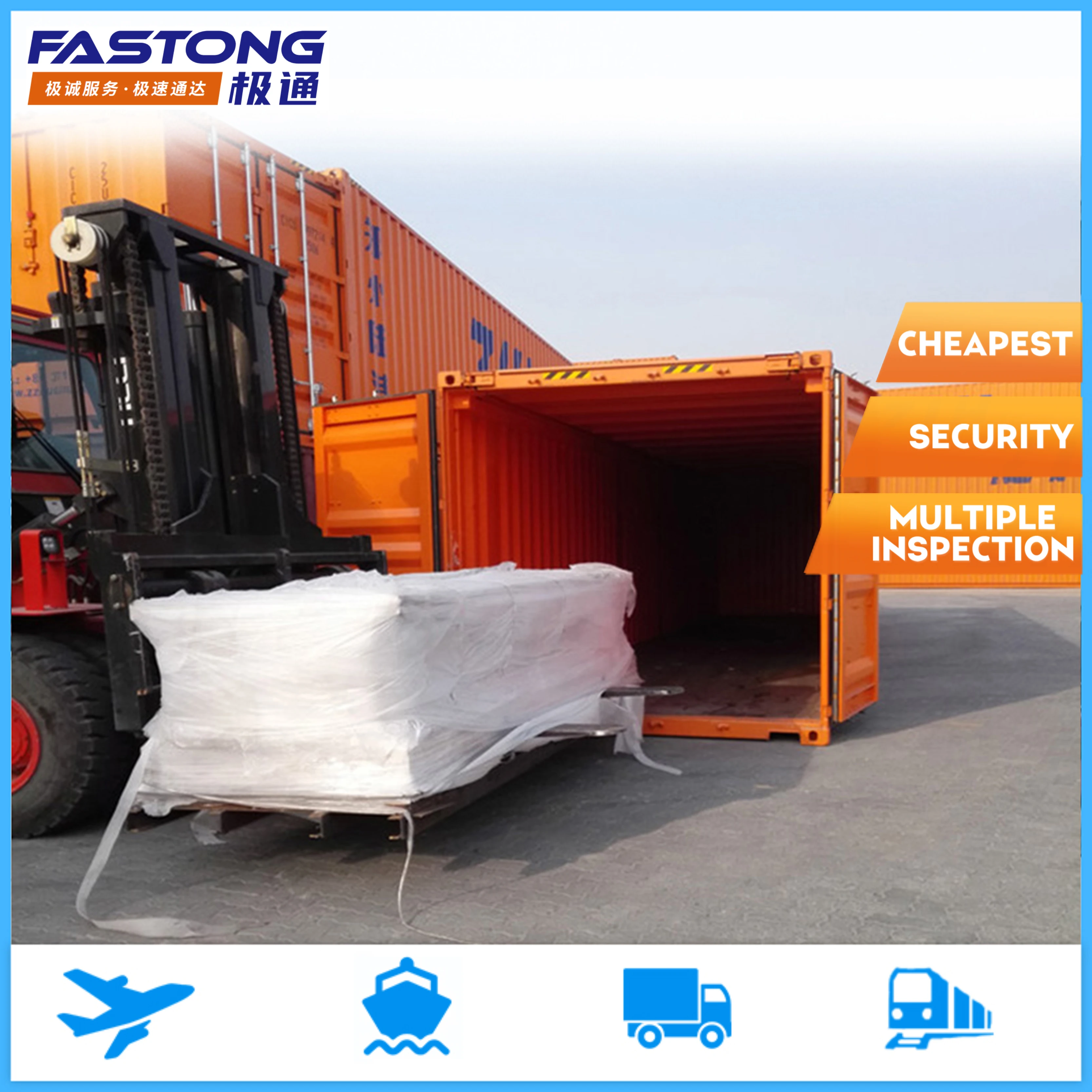 Cheap Quick Delivery Door To Door Container Freight Forwarder Railway Shipping Agent To Uzbekistan