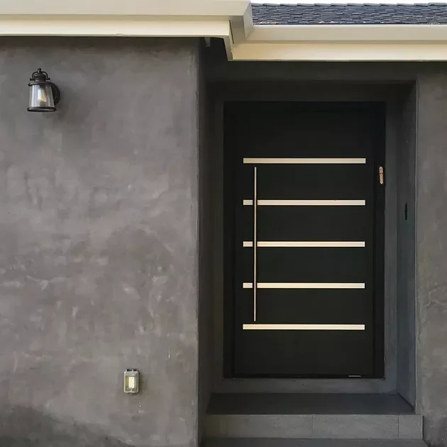 Modern Composite Wooden Door Waterproof Interior Door for House and Villa Finished Surface