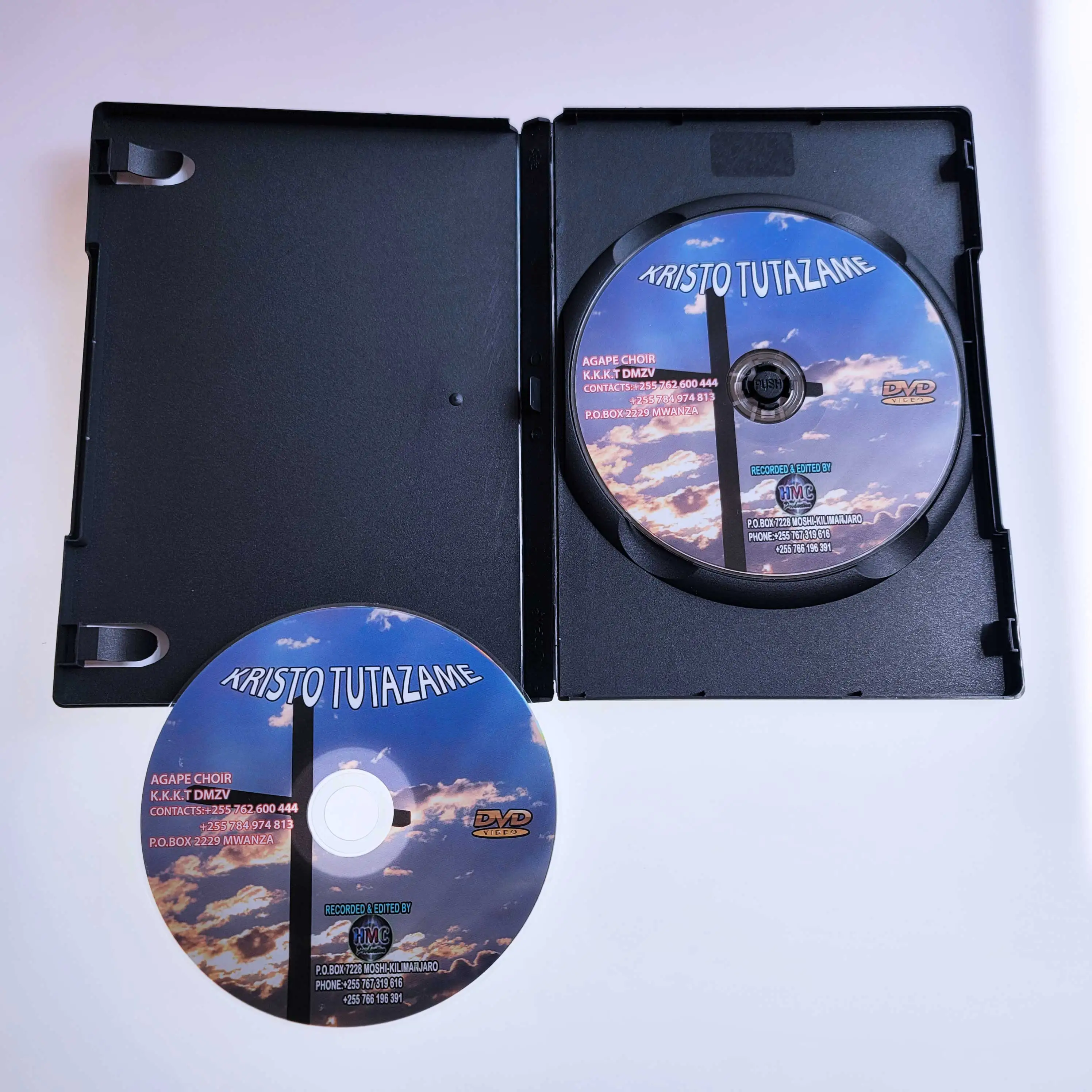 Latest Design Eco-Friendly Cd Dvd Case Replication Case Blue Ray Simple Custom Cd Dvd
