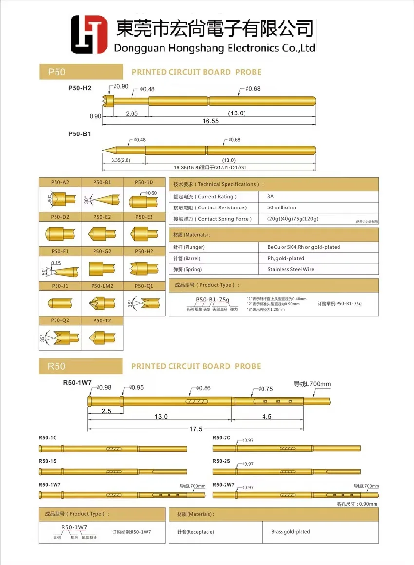 pogo Spring Loaded customized Right Angle Pin Twist Contact 1mm Single Gold Plated SMT Smd 4 12 Pins Magnetic Pogo Pin Connector