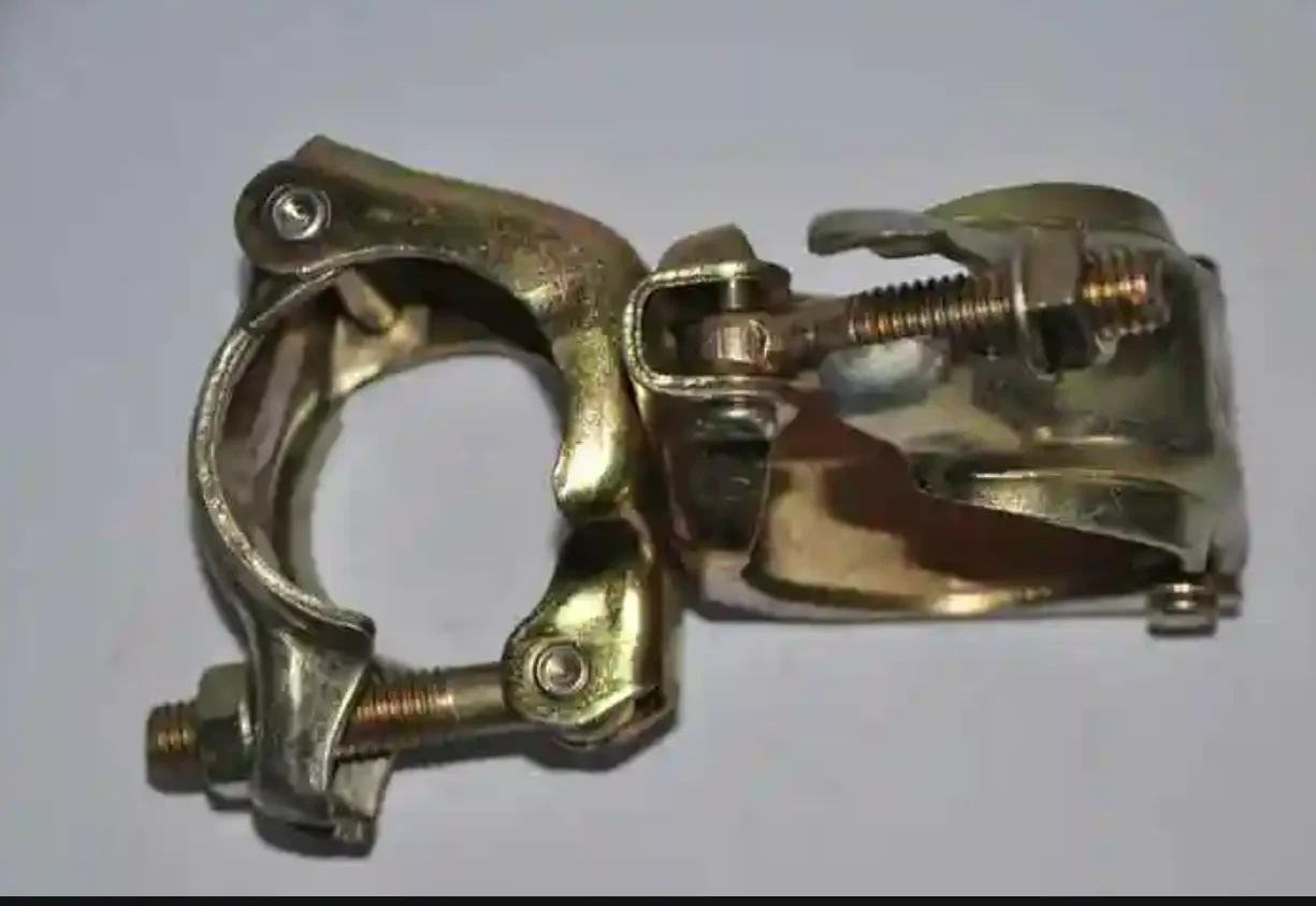 Factory Price Scaffolding Pipe Clamps Metal Construction to Secure Rotating Scaffolding Connectors Rotating Fasteners