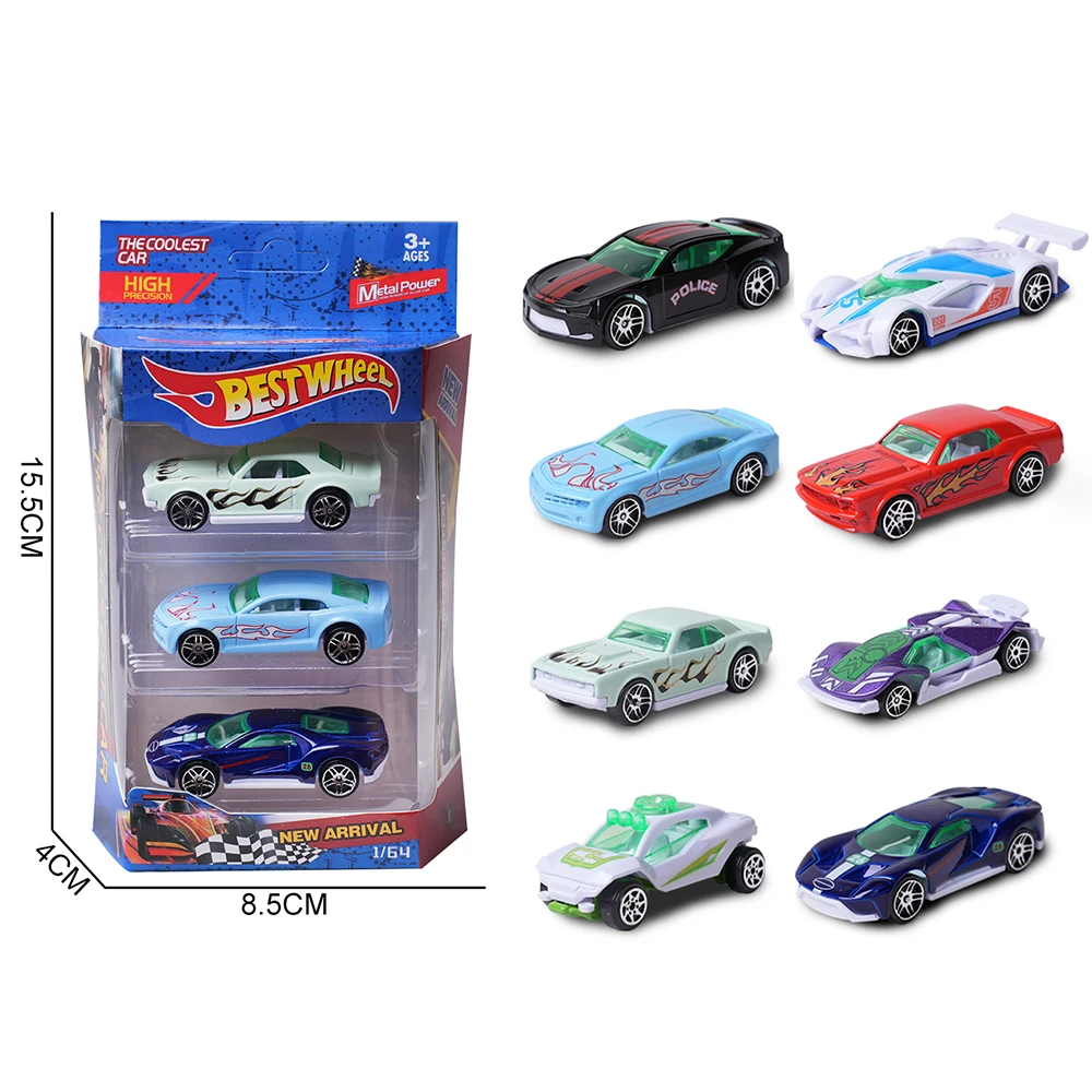 Wholesale mini car Metal model die cast mini alloy car Pull back Fun kids toy gift Iron toy car for kids