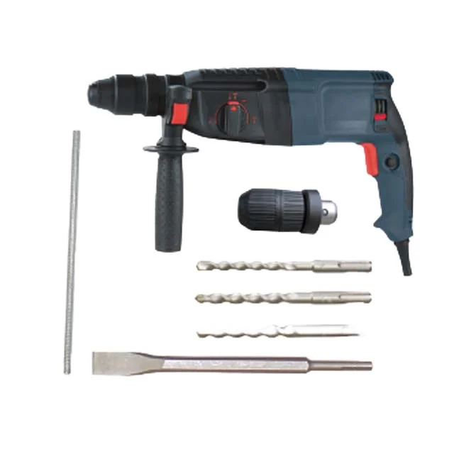 High Quality 26mm Rotary Hammer Drill Machine 800W 26mm Impact power hammer three function electric hammer