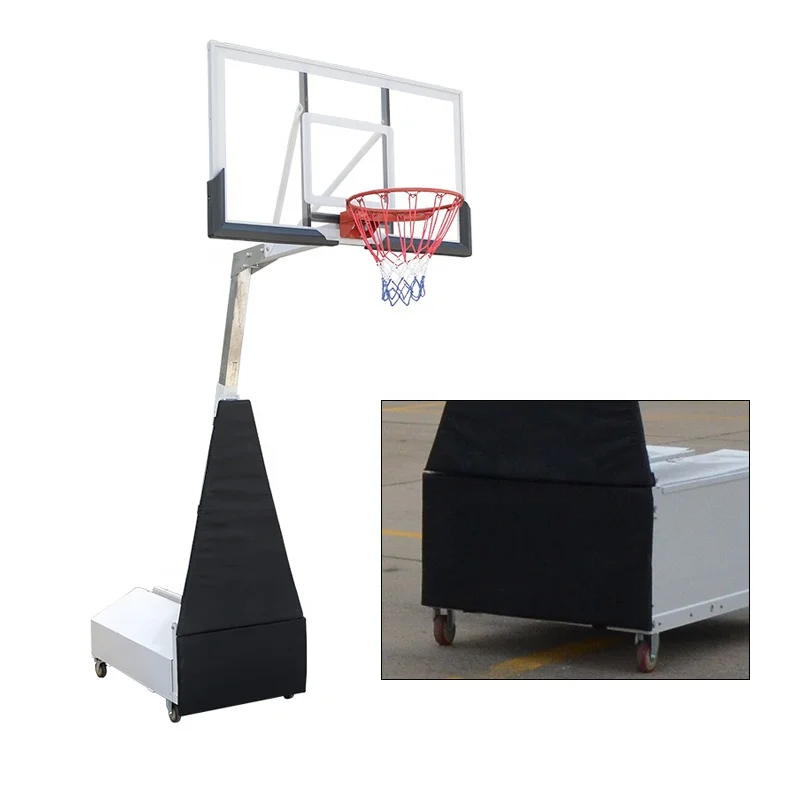 A-G6L 2019 New Professional Adjustable Collapsible Basketball Match Outdoor Portable Basket ball hoop Stand 3.05 Movable System