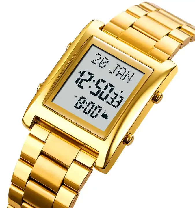 Skmei 1815 Qibla Muslim Azan Watch Prayer Wrist Watches Fashion Casual Business Japan Movement Men Digital Prayer Wristwatch