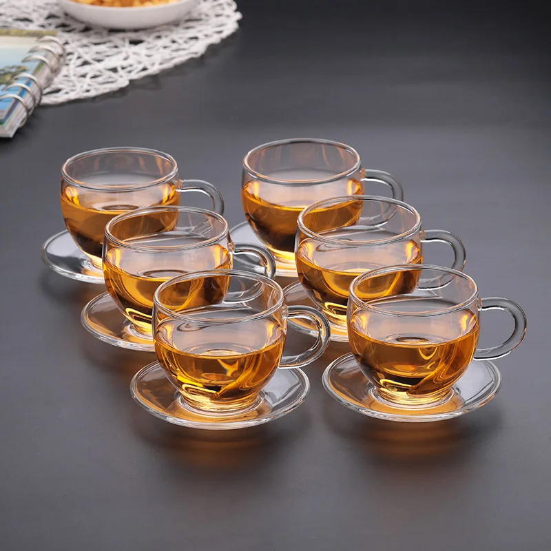 
Eco-friendly glass tumbler custom logo tea mug glass cups 