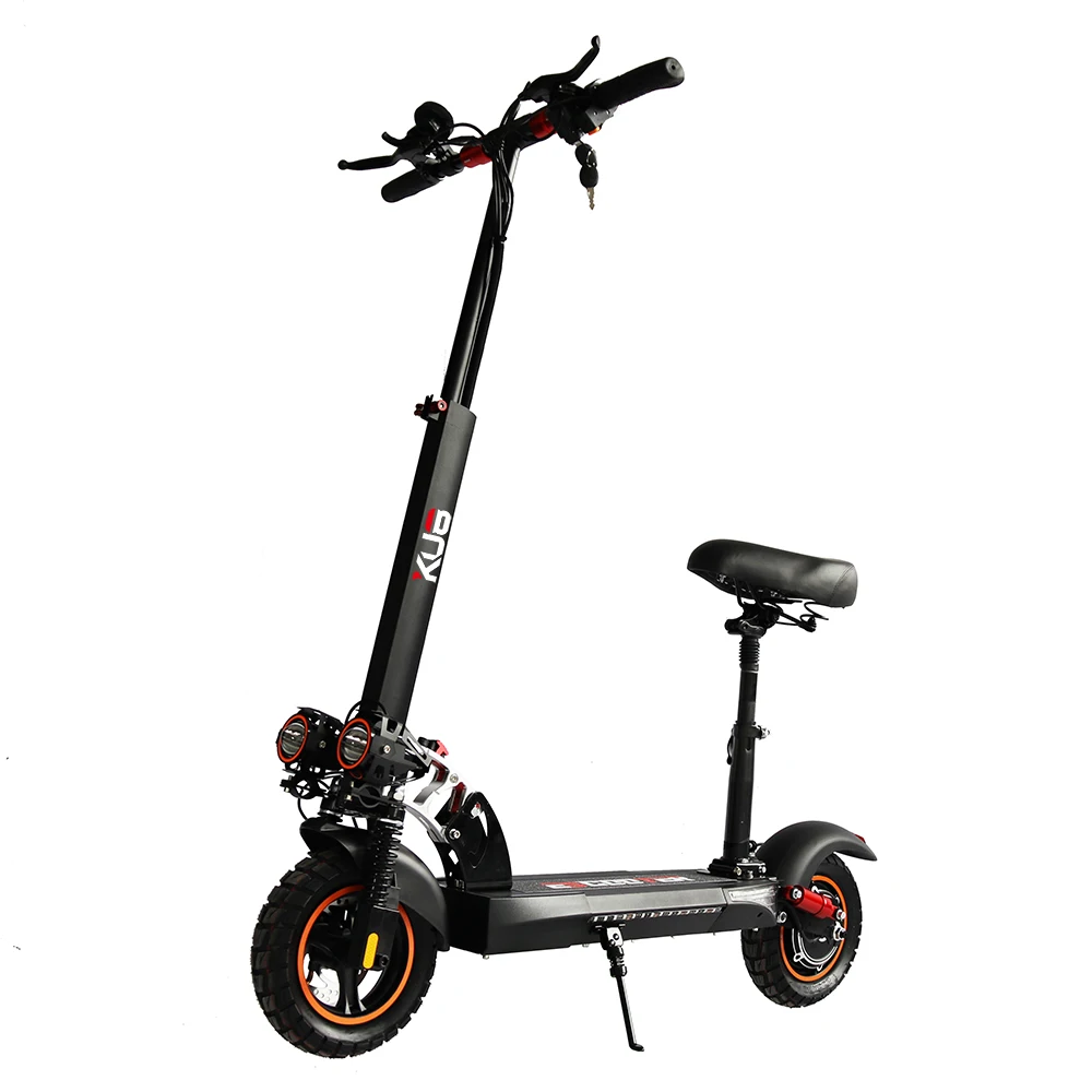Hot Selling 10 inch Off Roda Tire 2 Wheel 48v Fast 800w Motor E Scooter for Adult Electric Scooter with Seat