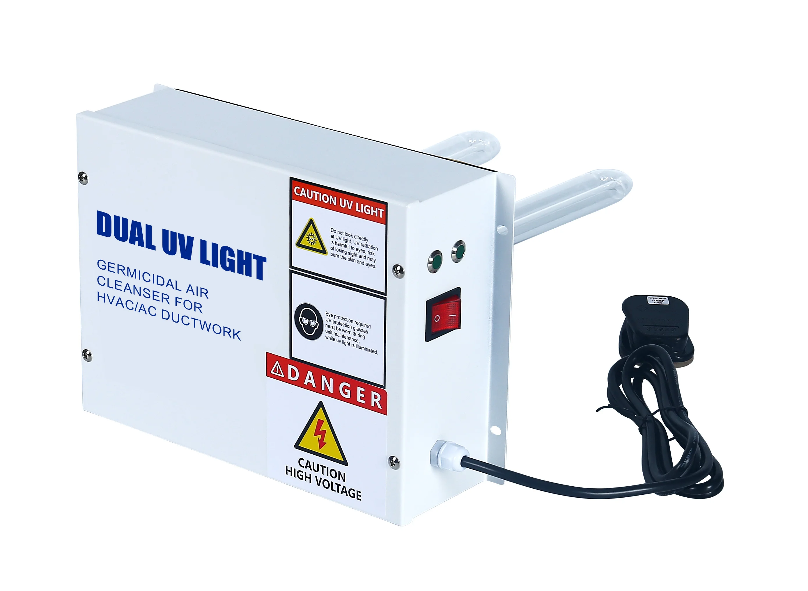 G200 Dual UV Light Germicidal Air Cleanser for HVAC/AC Ductwork