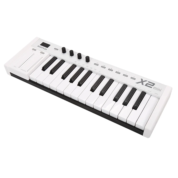 MIDIPLUS X2 mini Tech-Savvy Professional Electronic Piano 25-Key Midi Musical Instrument High-Performance Keyboard Controller