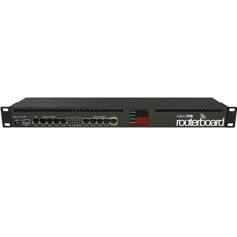Mikrotik RB2011iUAS-RM маршрутизатор OS уровня 5 RouterBOARD процессор Atheros 600 МГц 74K MIPS