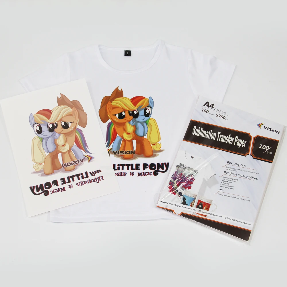 
A4 sublimation clothes paper t shirt hoodies bags printing 