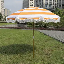 Bengku Sun Portable Accessories Customized Reed Woven Parasol Umbrellas High Quality Beach Umbrella