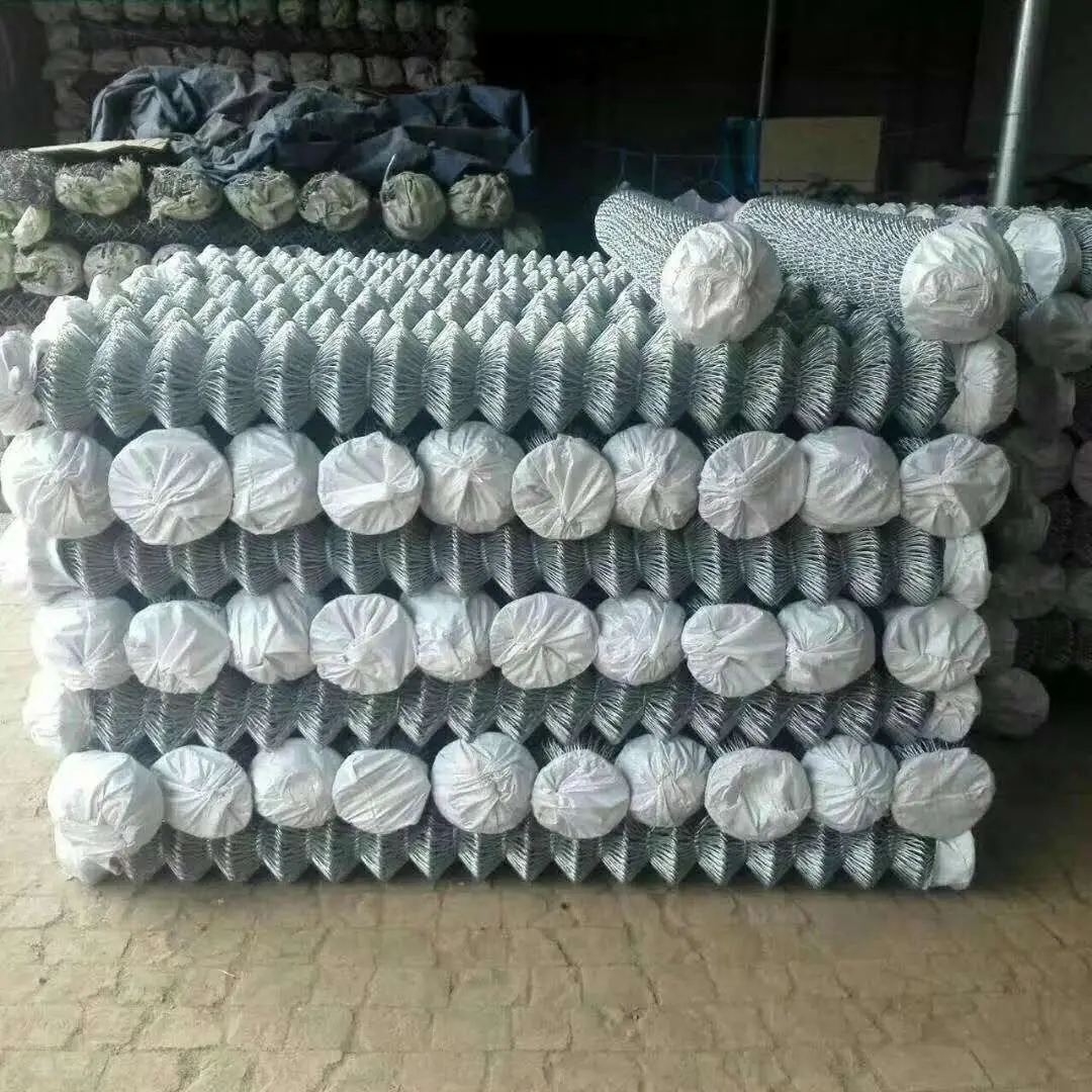chain link fence Low carbon steel wire Galvanized wire PVC coated wire Spiral crochet