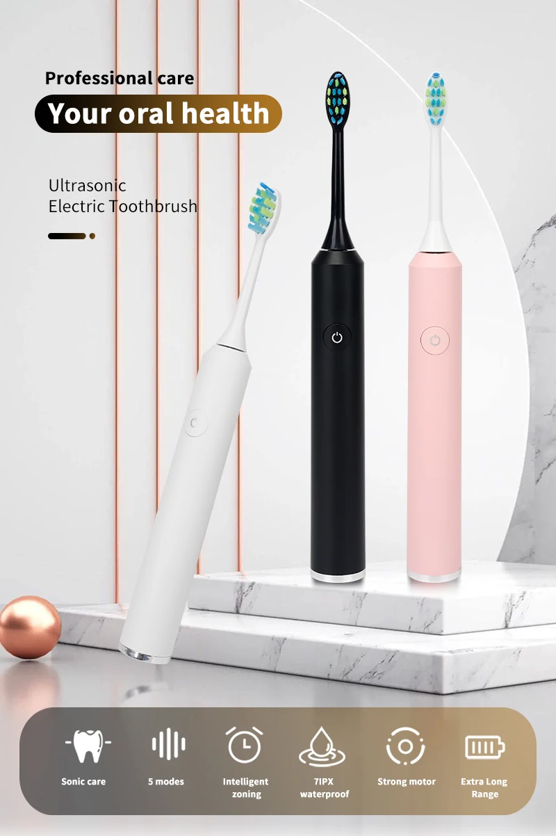 2025 Nieuwe draagbare extra lange stand-by reis elektrische tandenborstel