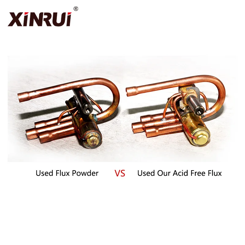 Environmental Non Pickling Flux DFB512L Acid Free Flux for High Frequency Induction Brazing and Frame Brazing in copper, brass