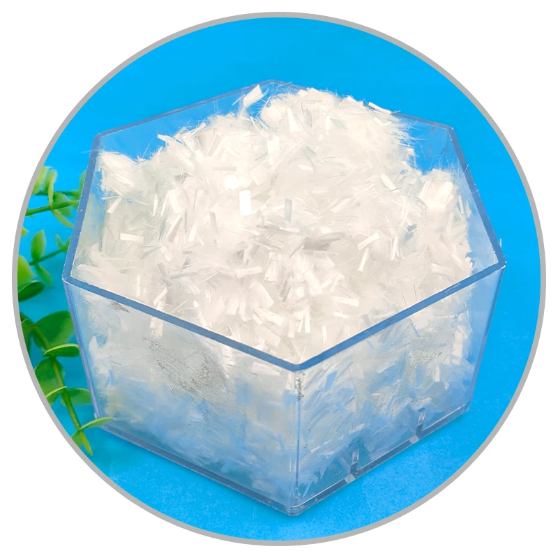 3 мм полипропиленовое короткорежущее волокно для бетона