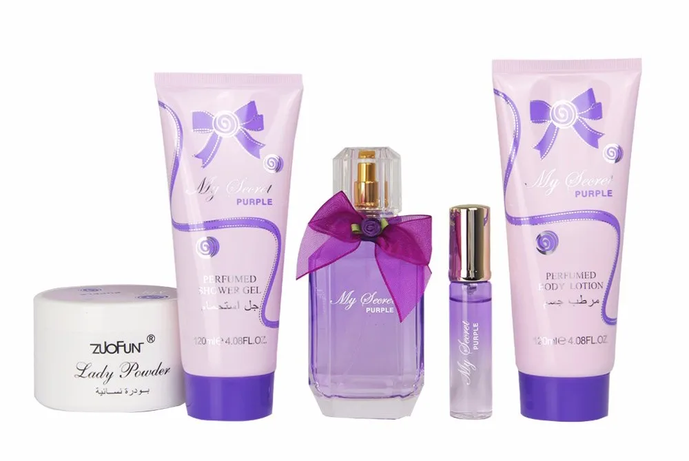 High Quality Special Design Popular Customized Private Label Perfume Gift 5pcs per set