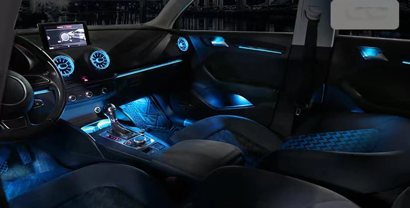 Easy installation fit for Audi A3 2018-2020 high quality ambient light Door contour lights Interior led Atmosphere Light