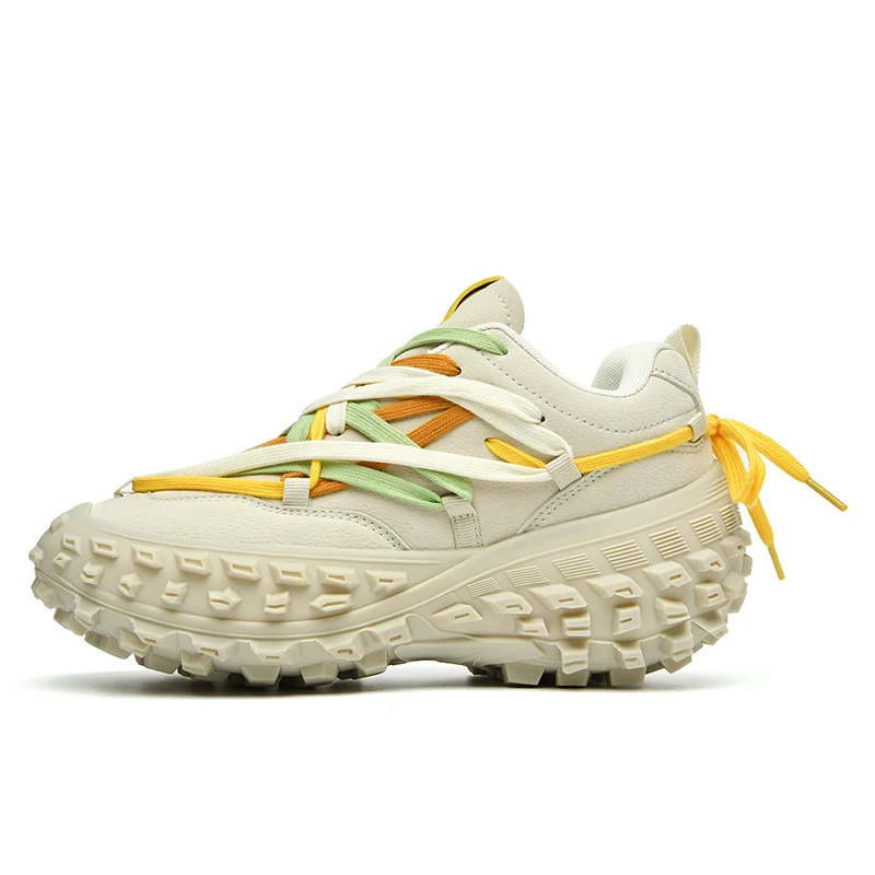 Fashion Customized New Style Casual Shoes Elastic Air Cushioned Running Shoes Men Running Retro Sneakers