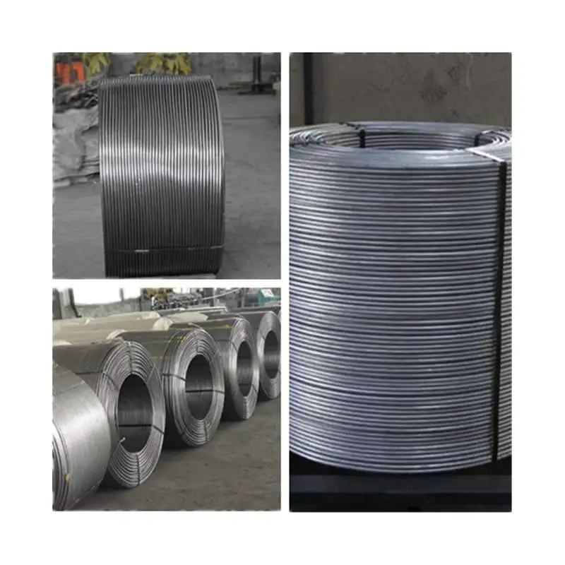 Export of high quality silicon  calcium cored wire / Si Ca core wire