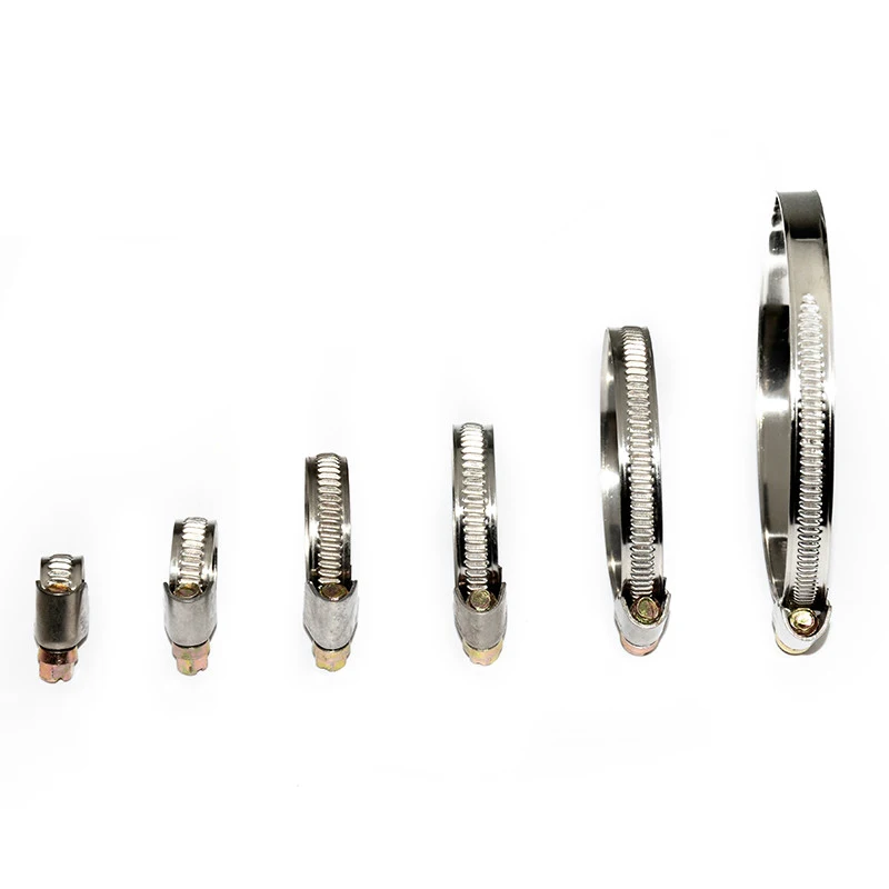 Double Wire Hose Clamp 5mm Single Ear Hose  Stainless Steel Steel Pipe Clamps Heavy Duty Hose Clamps