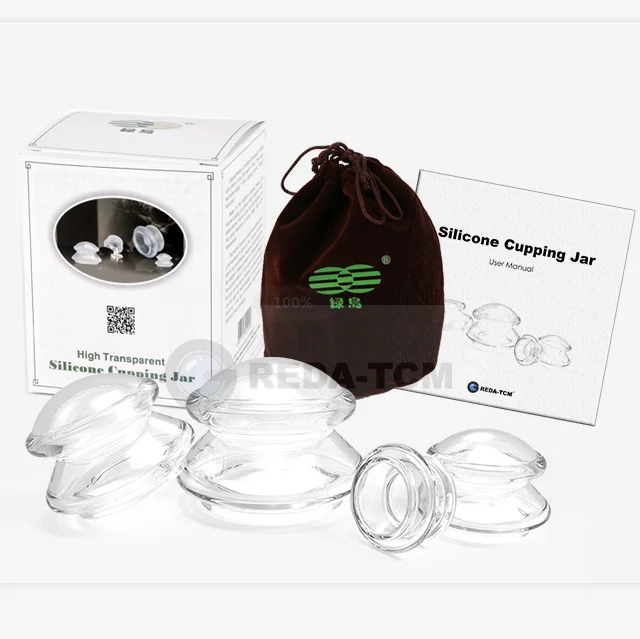 
Acupuncture Therapy Cupping hijama Set portable silicone cupping 