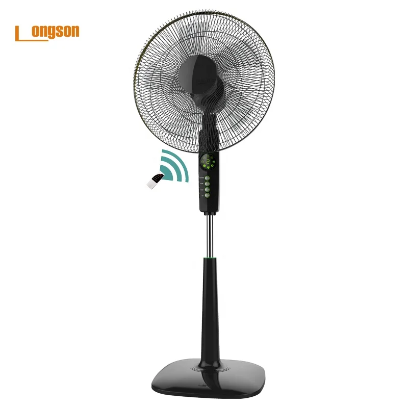 Digital Remote Control Pedestal Fan Ventilador 16 Inch Stand Fan With Remote Control