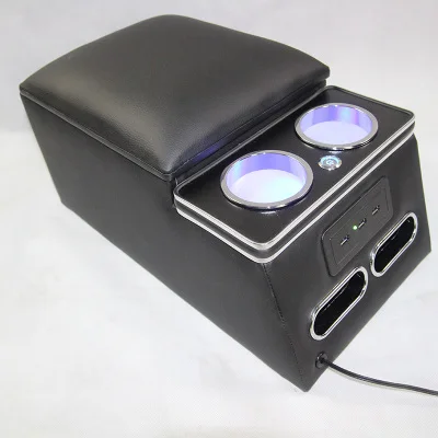 second Car car armrest general non-destructive installation storage box back row use