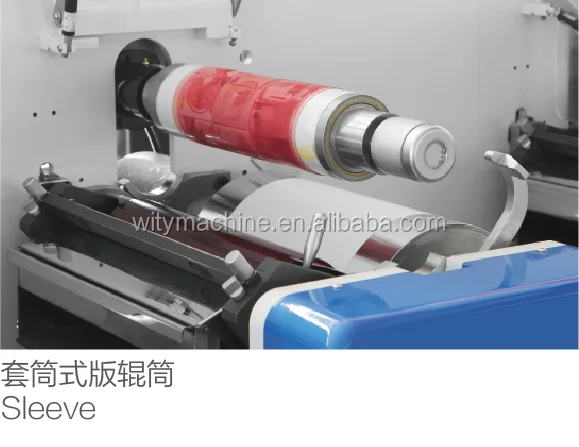Unit Type Flexible Printing Machine Label Flexo Printer
