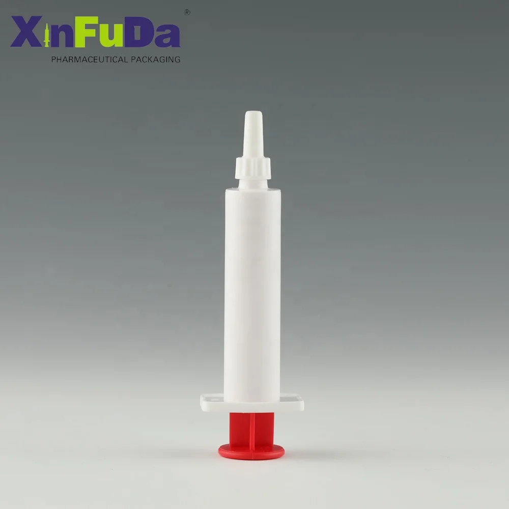 cheap long tip 10 cc glue dispenser injecting syringe three part 10ml color plunger syringe for packaging cow mastitis medicine