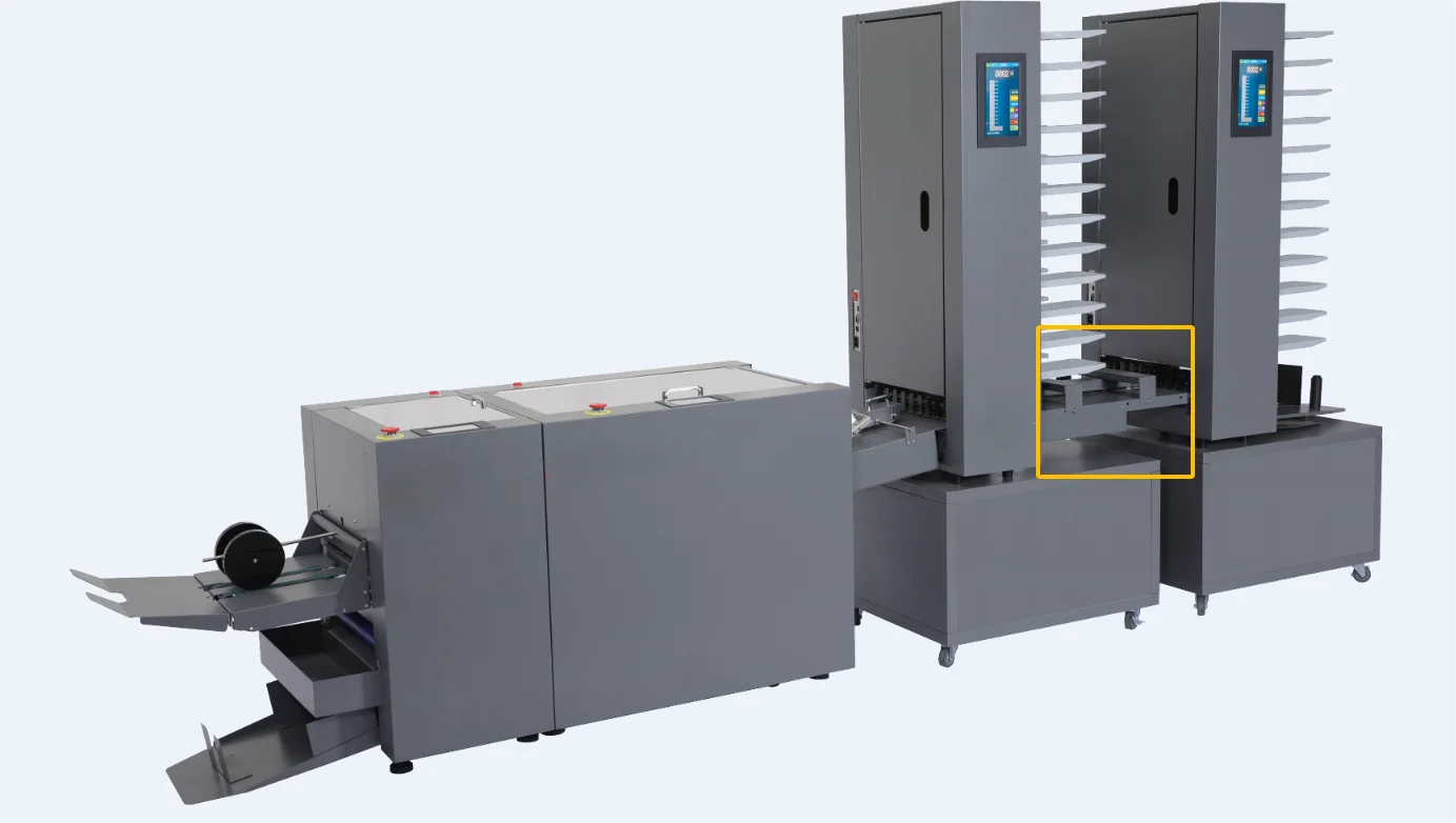 Automatic Paper Collator Machine High Efficiency Paper Collator A3/A4/A5 Paper Collator For Magazine Booklet Maker
