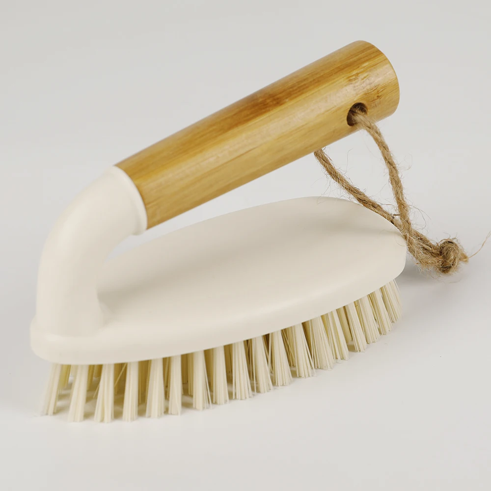 Household Bamboo Handle Multi function  Cleaning Scrubbing Brush