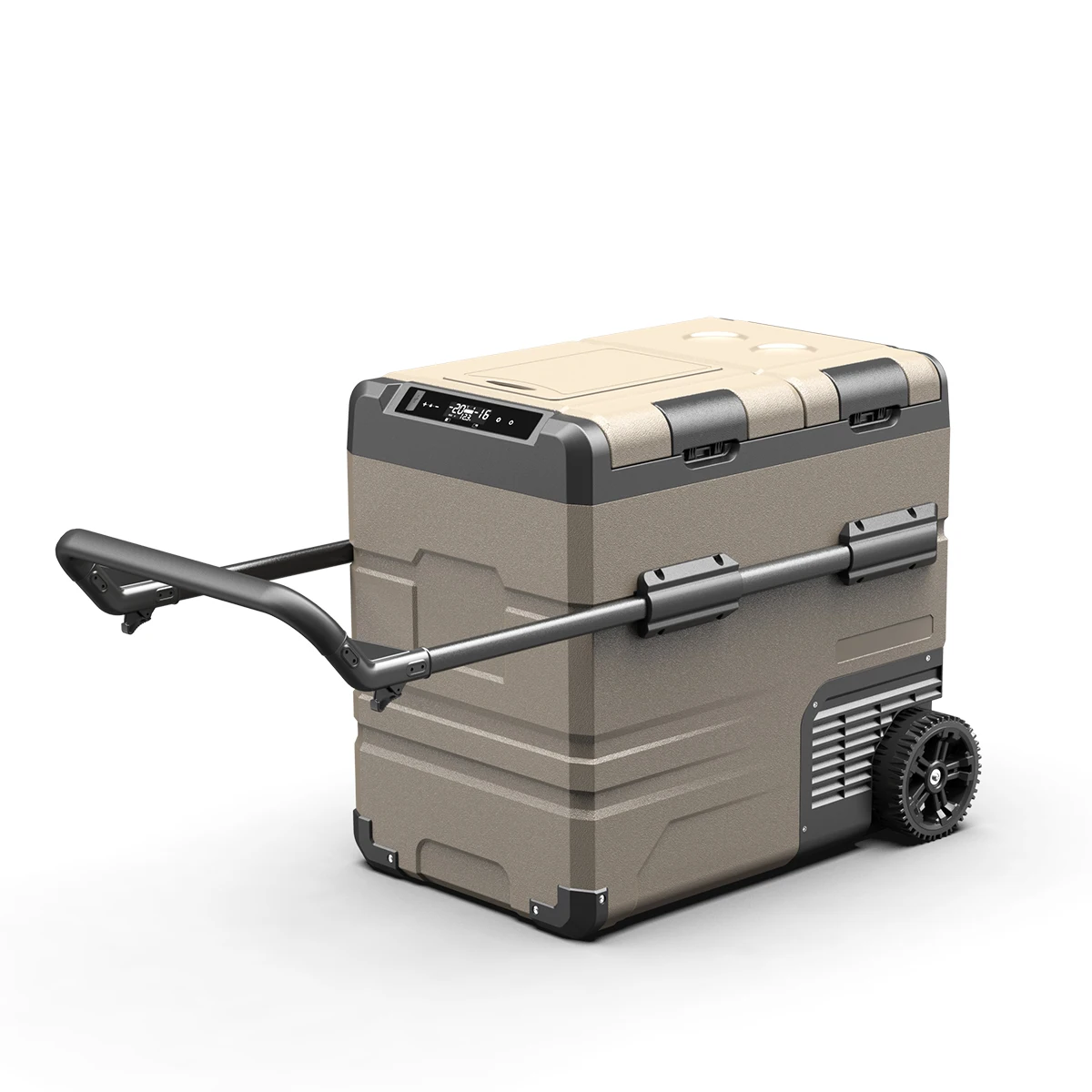 Портативный Двухзонный автомобильный компрессор TAW45, удобный портативный холодильник на солнечной батарее, 45 л, 12 В постоянного тока, с электронным управлением, для кемпинга