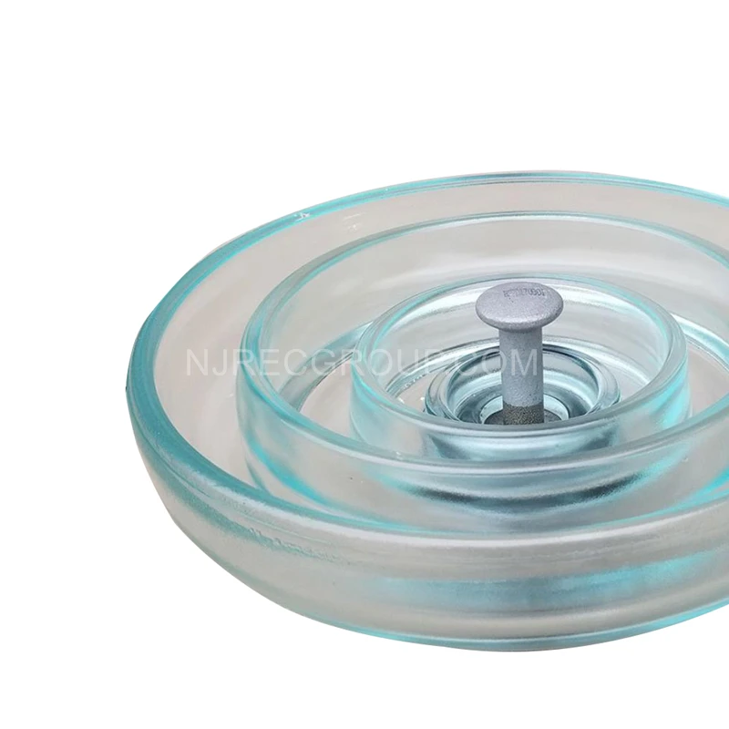 U160BLP 160KN anti fog disc suspension glass insulators