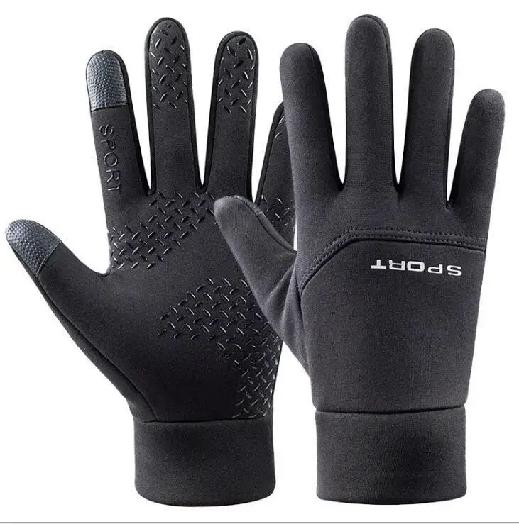 Hot Seller Men Women Outdoor Cycling Gloves Thickened Windproof Gloves