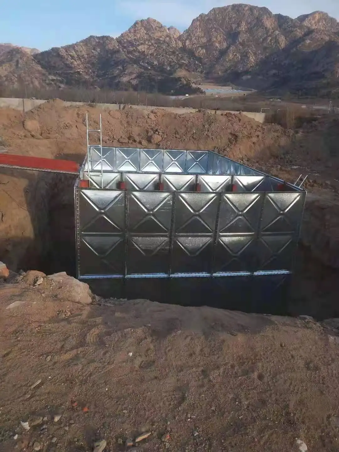 Underground Square Storage Csb Rectangular 1000 Liter Price Fire Bdf Water Tank