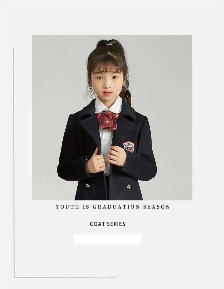 School uniform suit and pants skirt patterns in Guangzhou