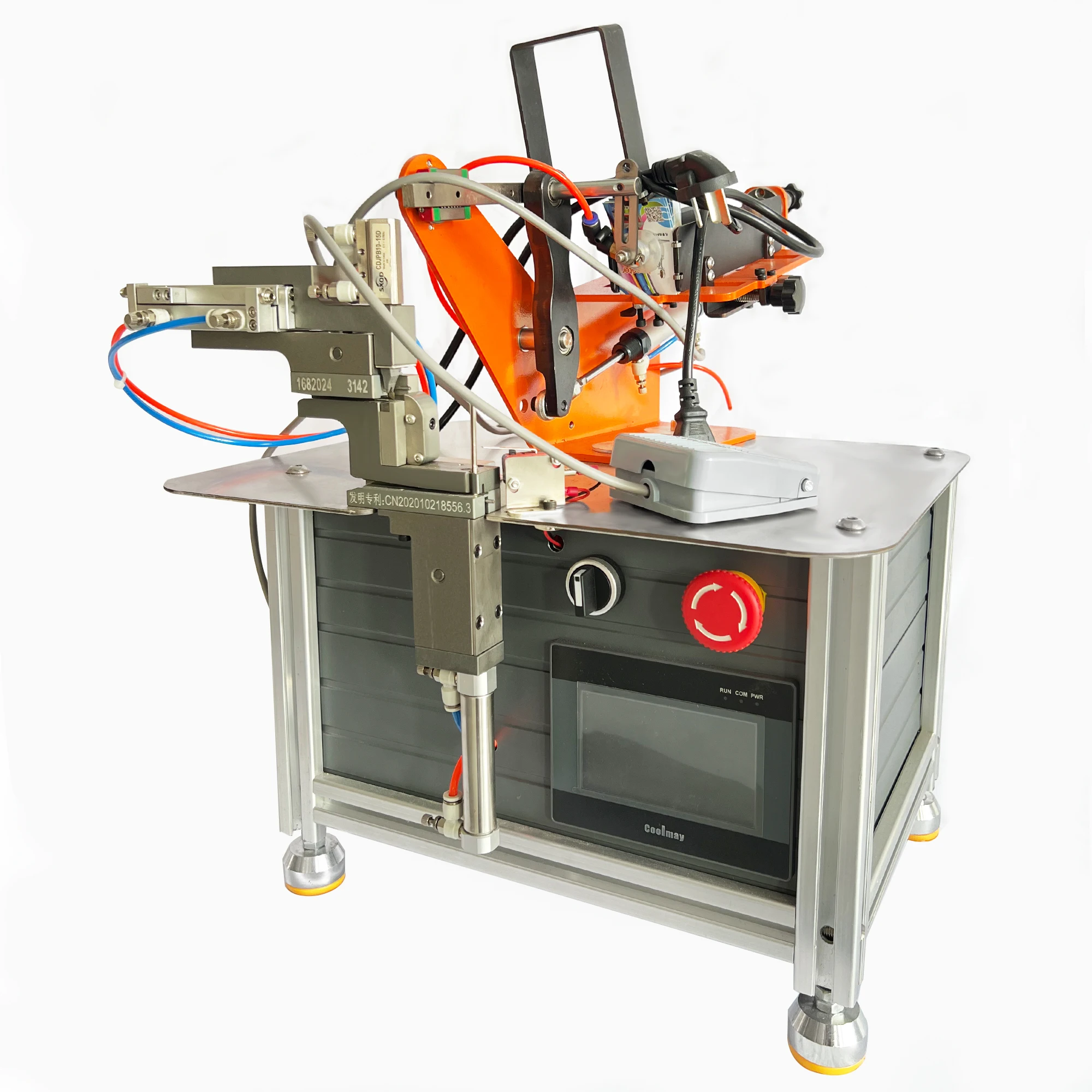 booster feeding tag machine loop feeding machine for Kitchenware hardware tools tableware clothing