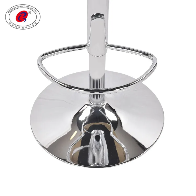 Gold Black Swivel Retro Wedding Bar Stool High Chair For Casino