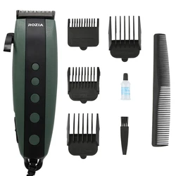Rozia Electric Hair ClipperTrimmer best professional hair cutting machine beard trimmer and hair clipper 12