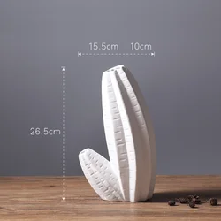 Handmade Green Plants Artificial Vase Ceramic Ceramics Orchid Cactus Vases Noir Blanc Lobby Vasen Keramik Moroccan Flower Vase