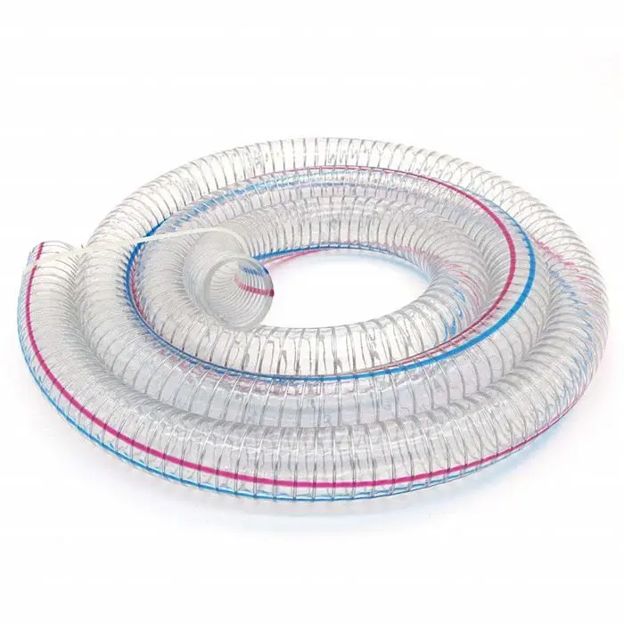 Professional 3 Inch Underground Sewer Pipe PVC Spiral Spring Hose  Pvc 1 Inch Water Pipe Plastic Flexible Hose Price