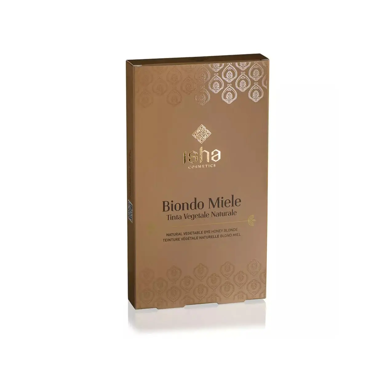 High quality made in Italy natural and sanitized pure micronized powder blend henna for honey blonde hair coloring 100g