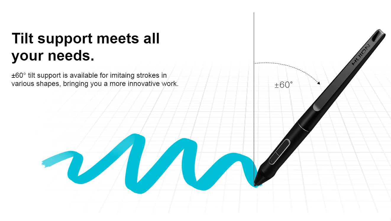 Huion Kamvas Pro16 Interactive Design New Arrival Work Kids Drawing Monitor