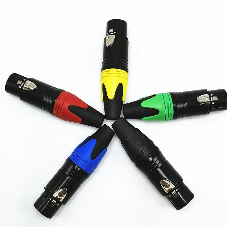 Microphone Xlr Connector Femalemale Speakon Connector Best Selling, 3Pin Xlr Gold Plated//