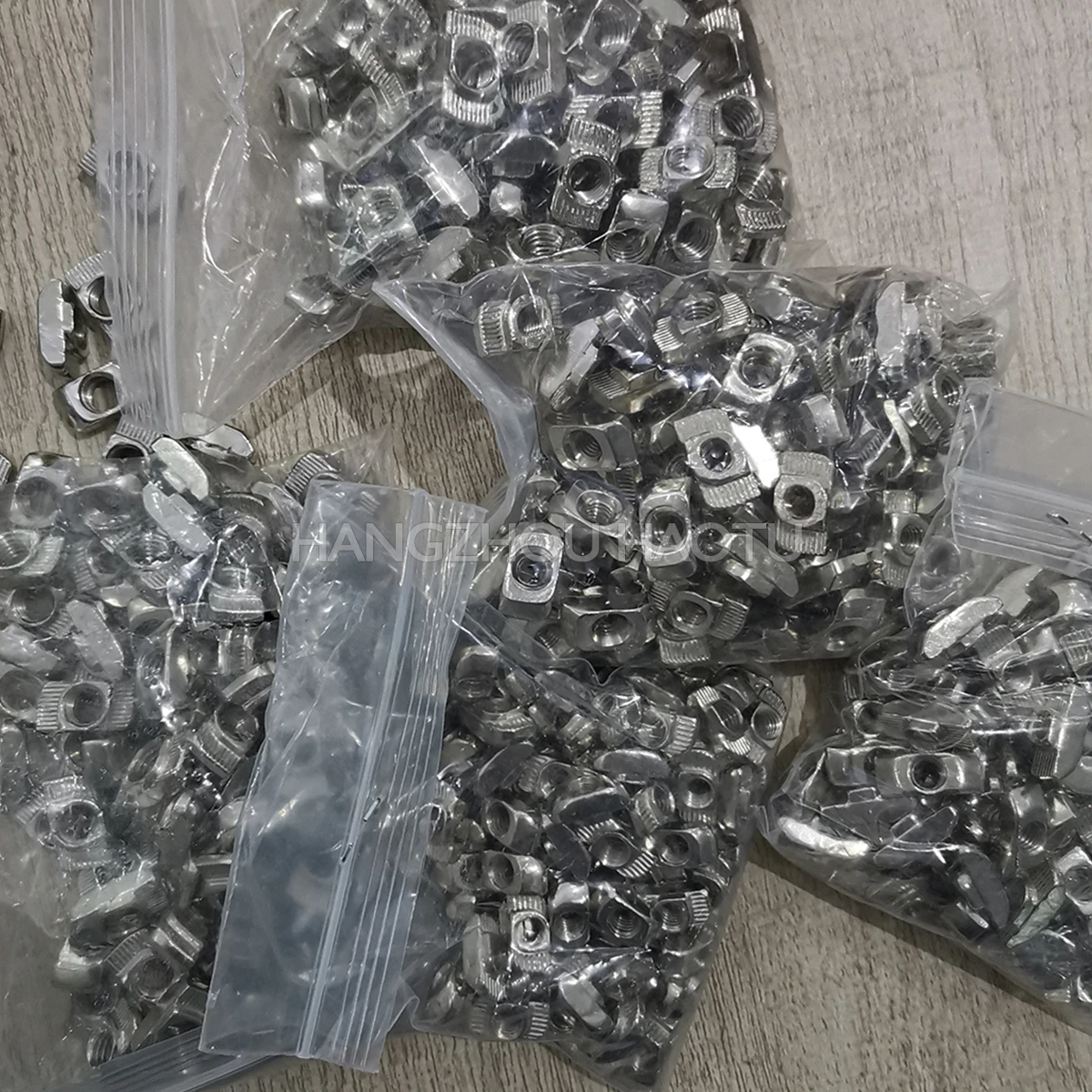 20 30 40 45 Series Aluminium Profile Fastener Furniture Hammer Head T-nuts