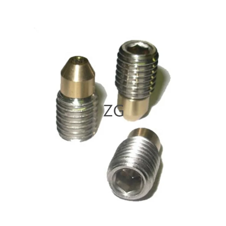 ultra high pressure cleaner papermaking ruby sapphire solid stream needle nozzle 3/8 industrial cleaning m5 m10